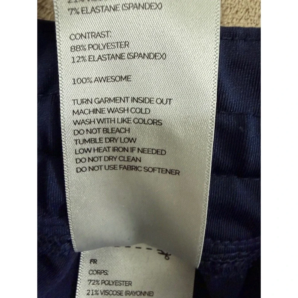 FIGS‎ Yola Yoga scrub pants mens 5XL Tall Navy blue Technical Collection EUC